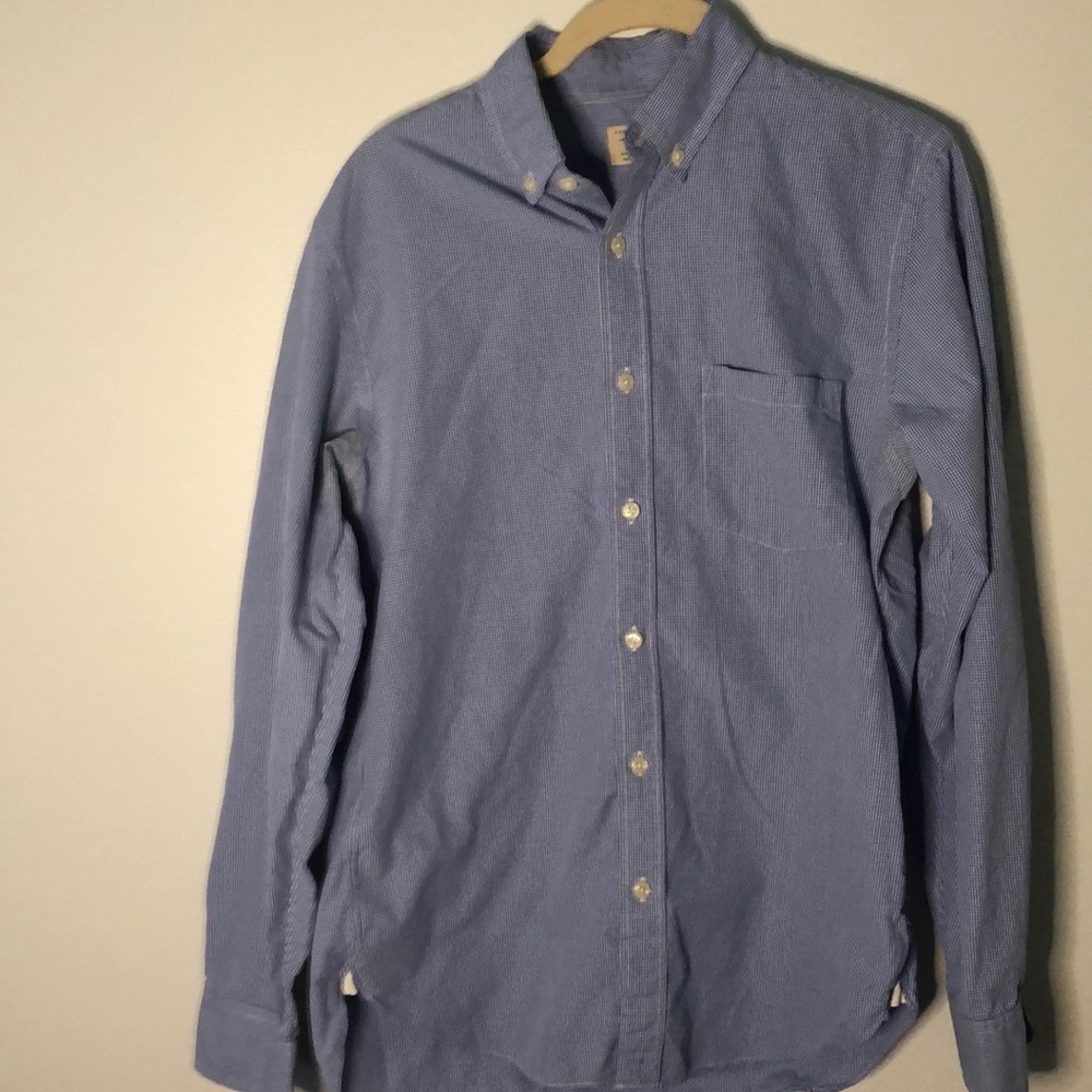 EUC J. Crew men’s button diem shirt size small